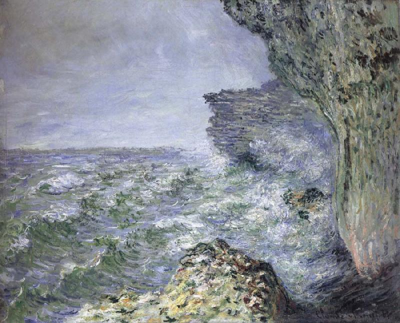 Claude Monet The Sea at Fecamp oil painting image